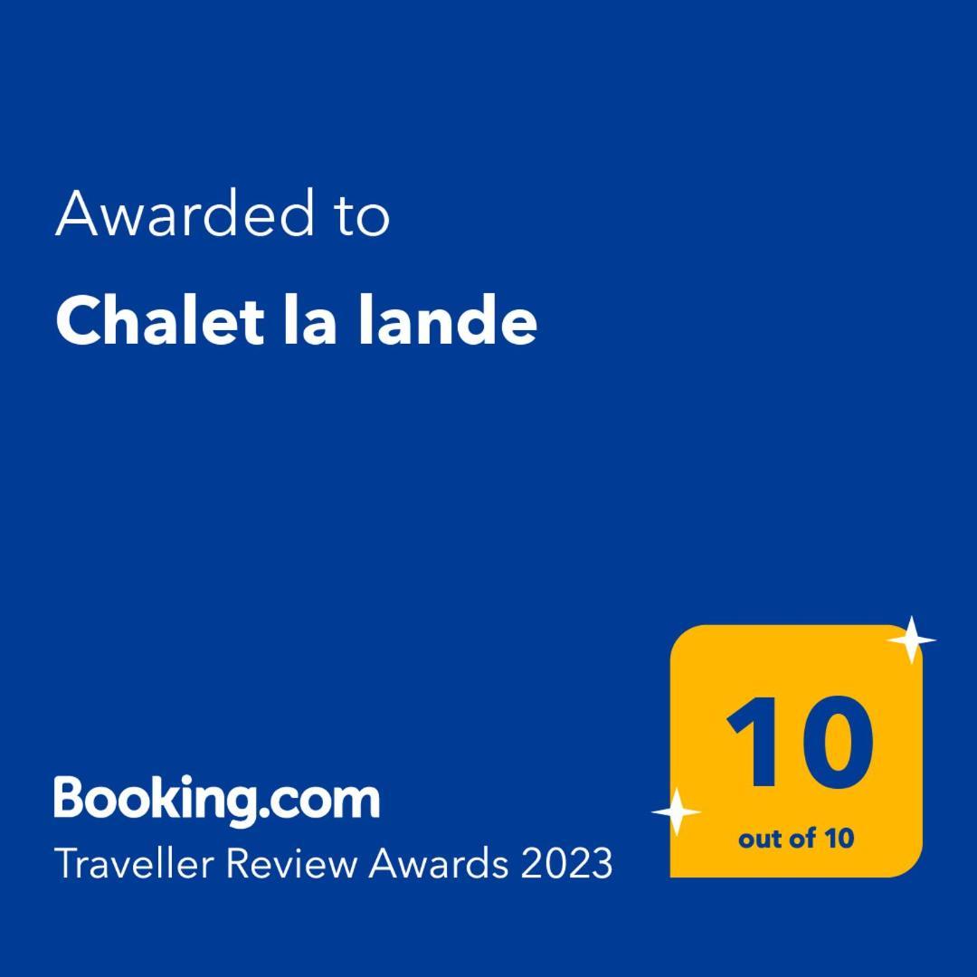 Chalet La Lande オンドル エクステリア 写真